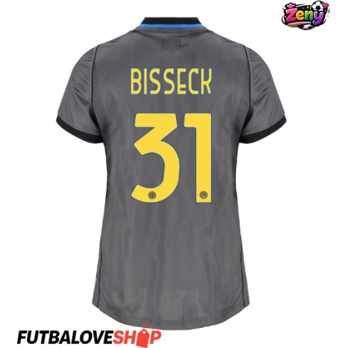 Dres Inter Milan Yann Bisseck #31 Tretina pre Ženy 2026-27 Krátky Rukáv